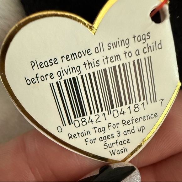 TY Vintage Beanie Baby 1997 Puffer - Picture 10 of 12